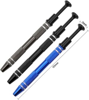 IC Extractor Anti-Skid Chip Pickup Suck Pen BGA Electronic Component Puller Tool Motherboard Circuit Extractor with Four -B0BDG14F1C