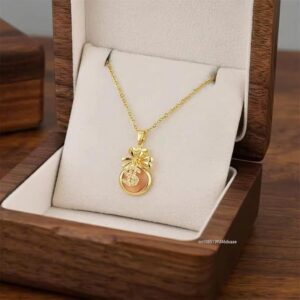 1Pcs Money Bag Pendant Necklaces for Women Stainless Steel Currency Symbol Gold Color Chain Collar Necklace New Trendy Jewelry Gifts-B0DSFSDF2H