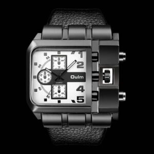 Men's Square Watch - Luxury Big Design - Amazing Watch + Premium Box included in Package-B0DSFBSWMD