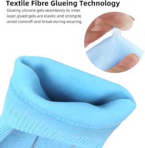Moisturizing Spa Gel Gloves Softer, Suppler Hands in Just 20 Minutes, with Jojoba Oil, Olive Oil, Vitamin E, Plant Essential Oils, Soften & Smooth, One Size Fits All (Black)-B0DTQ68X2K