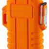 [1 Pcs- Yallow ] Outdoor Waterproof Lighter with Lanyard Portable Blue Flame Jet Lighter Butane Turbo Cigar Lighter Camping Wading Men's Gadgets (Random Colors)-B0CLQFB9JC