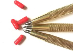 Tungsten Carbide Tip Scriber, Silver Scribe Pen, for Glass Ceramic-B0BLP8WGQB