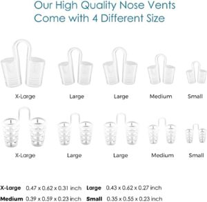 8 PCB0CYWSWB2S - Prevent SnoringNose Congestion Help SleepSnoring DeviceNose Breathing Relieve SnoringAid Nasal Congestion Clip Cure Snoring Tool