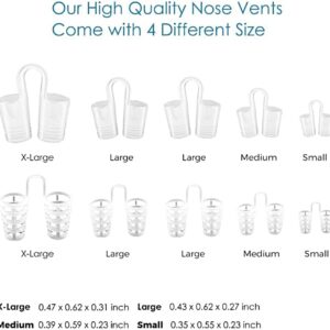 8 PCB0CYWSWB2S - Prevent SnoringNose Congestion Help SleepSnoring DeviceNose Breathing Relieve SnoringAid Nasal Congestion Clip Cure Snoring Tool