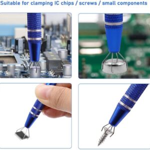 61PVNusFUpL._AC_ IC Extractor Anti-Skid Chip Pickup Suck Pen BGA Electronic Component Puller Tool Motherboard Circuit Extractor with Four -B0BDG14F1C