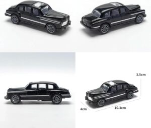 1pcs 1:43 Alloy Vintage Diecast Car Model Car Classic Cadillacs V8 Pull Back Car Model Miniature Vehicle Replica Gift For Adults 10.3Cm X 3.5Cm-B0DHLLBTLP