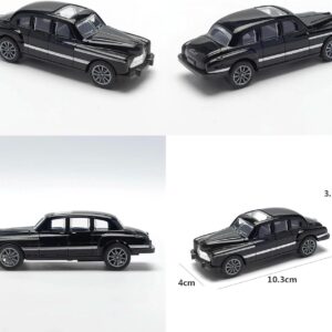 1pcs 1:43 Alloy Vintage Diecast Car Model Car Classic Cadillacs V8 Pull Back Car Model Miniature Vehicle Replica Gift For Adults 10.3Cm X 3.5Cm-B0DHLLBTLP