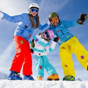 1Pcs only 20X15Cm Self-Adhesive Black Patches on Clothes Down Jackets Umbrella Hole Repair No Need Iron Washable Waterproof Clothing Patch Sticker- Select (BlackMapleLeaf)-B0DSLZLKWB