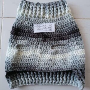 61jo7PxI8EL._AC_SL1156_ Dog and Cats HandMade Crochet Shirt Winter Pet Dog Clothes Crochet a winter jacket for pets as shown Select Size Carefully (WN8133-Neck16~26Cm-Chest27~41Cm)-B0DSLP4QQ1