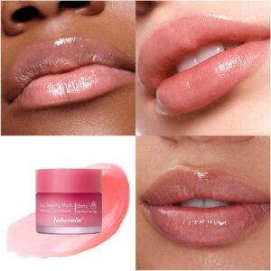 1pcs Sleeping Lip Mask for Intense Overnight Moisture (Berry) 20G-B0DSLVRZ15