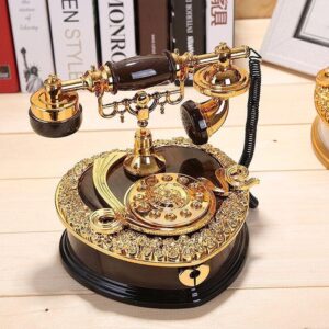 Music Box Looks Like Old Telephone-B0DTR2DQ8L