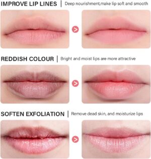 1pcs Sleeping Lip Mask for Intense Overnight Moisture (Berry) 20G-B0DSLVRZ15