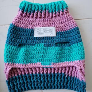 81h-mFD2wKL._AC_SL1500_ Dog and Cats HandMade Crochet Shirt Winter Pet Dog Clothes Crochet a winter jacket for pets as shown Select Size Carefully (WN8131-Neck16~25Cm-Chest28~46Cm)-B0DSLLBQDW