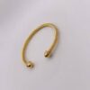 [1PCs] Charm Bracelet Vintage Therapeutic Magnetic Bracelet Golden anklet  (خلخال)-B0DQ8YTBCB