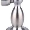 1Pcs sourcing map Door Stoppers Screw-in Stops Chrome Plated 79mm Length Silver colors-B0DYL18GF4