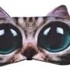 [1Pcs - A2] Animated Cartoon 3D Starling dog eyes Sleep Mask Ice patch Light Shading Cover eyemask for Women Girls Kids (967)-B0CP8JXLYR