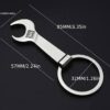 FFangBox,Keyring Zinc Alloy Vernier Keychain Mini Key Chain for Length Depth Inner Outer Diameter-B0DXCLB86Y
