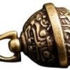 Styles Brass Fortune Chinese Feng Shui Antique Coins Keyring Good Fortune Soild Gourd Keychain Wealth Success Jewelry as Shown (1pc A2)-B0DSTDJ6C9