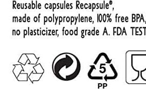 312p0GUL+RL._AC_ 1 Pcs Refillable, Reusable Coffee Capsule Pod for Coffee Machine +Plastic Spoon +Small Bruch-B0CR7HW941