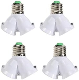 4 pcs-E27 Base Light Bulb Socket-B09K5CYS4Y