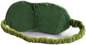 Funny Creative Pepe the Frog Sad Frog 3D Eye Mask Cover Cartoon Plush Sleeping Mask Cute Anime Gift-B091K412GD