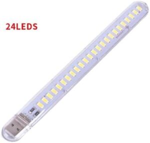 USB Gadgets Mini USB LED Light For Book Lights 24 LEDs SMD For PC Laptops Notebook Mobile Power Charger Reading Bulb-B0CDV74F7X