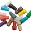 Plastic Broom Connector 5 Pieces - Multi Color - وصلة لاصلاح يد المكنسة والادوات النظافة المتعددة بسهولة-B0DWPSKPDW