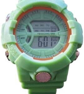 [1Pcs] Colored Led Display Digital Kids Watches Sport Boys Girls Luminous Children’s Electronic Wristwatch Students Clock Watches, Alarm, Stopwatch, Date, Silicon-B0DVVR2TBB