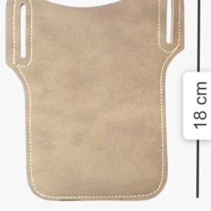 Men's Belt Loop Holster Leather Phone Wallet For Small And Large Phone Select Your Size (L- 18X11.2CM)-B0DWM1YQQG