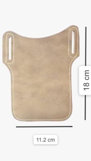 Men's Belt Loop Holster Leather Phone Wallet For Small And Large Phone Select Your Size (L- 18X11.2CM)-B0DWM1YQQG