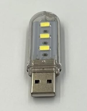 [1 Pcs ] USB Gadgets Mini USB LED Light For Book Lights 3 LEDs SMD For PC Laptops Notebook Mobile Power Charger Reading Bulb (3LED-warm white)-B0CJQFLVDW
