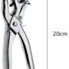 Made of Metal - Leather Hole Punches Puncher for Belt, Saddle, Tack, Watch Strap, Shoe, Fabric, Paper, Eyelet - Easily Punches Perfect Round Holes,-B0D7WHLRV9