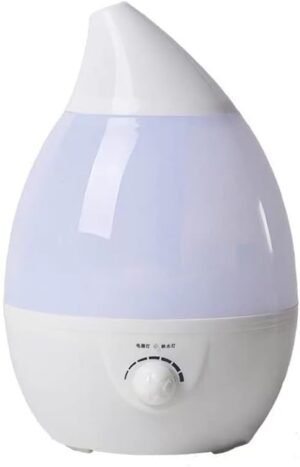 Nikuwaxi 3 L Ultrasonic Cool Mist Humidifier, Essential Oil Diffuser, Whisper Quiet Operation, Automatic Shut-off, 7 Color LED Night Light Function for Bedroom, Home, Office and Plants-B0BW36451Y