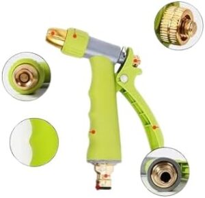 Multifunctional High-Pressure Garden Hose Spray Gun – Adjustable Heavy-Duty Water Nozzle for Efficient Plant Watering, Car Washing, and Outdoor Cleaning-B0DXQ97P4G