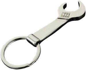 FFangBox,Keyring Zinc Alloy Vernier Keychain Mini Key Chain for Length Depth Inner Outer Diameter-B0DXCLB86Y