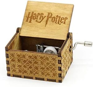 Harry Potter Wooden Mini Music Box-B091D32P9H