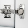Kitchen Cabinet Door Hinges 35mm, 110 Degree, Self Closing, Full Layer, Standard Hinge - Nickel Plated, Pack of 2 PIC,-B0DY6NTGPD