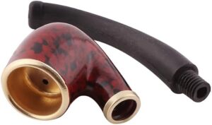 1 pcs - Vintage Durable Solid Classic Pipe Smoking 107mm High Quality New Design Tobacco Pipe Smoking Accessories.-B0DS3QQNMK