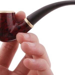 416zwkF5ZNL._AC_SX569_ (1) 1 pcs - Vintage Durable Solid Classic Pipe Smoking 107mm High Quality New Design Tobacco Pipe Smoking Accessories.-B0DS3QQNMK