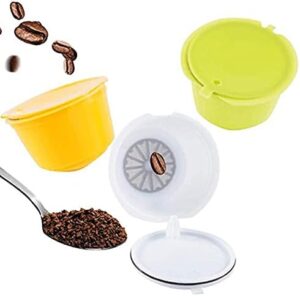 Refillable Coffee Capsules – Useful Reusable Coffee Pods Compatible with Nescafe Dolce Gusto Machines B097XFW8F3