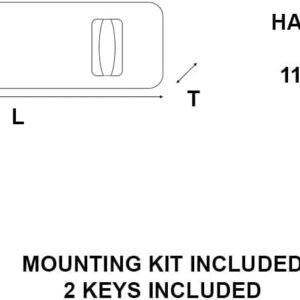 41FAoO1rd2L._AC_ Padlock, Brass Padlock with Hasp, Key Lock, Best Used as a Gate Lock, Shed Lock, Cabinet Lock and More 10.5Cm*4Cm 205 Gram with Hasp and Keys, Gate Lock, Shed Lock, Cabinet Lock-B0DGDFJM5S