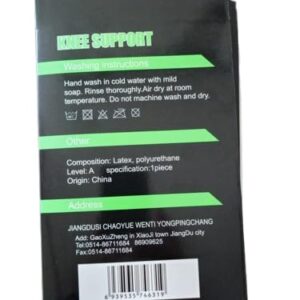41GvXMYBa9L Knee Bands Support - Black & Green SBK-4631-B0DXQ7FDDX