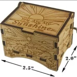 from Dad To Son Music Box - Pure Hand-Classical to My Son from dad Music Box Creative Wooden Crafts Best Gifts- (Dad Love Son)-B0BZ46MTJZ