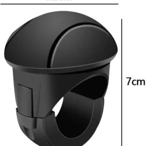 41H9PtLbCTL._AC_SL1000_ ANER Steering Wheel Spinner Knob, Universal Vehicle Steering Wheel Spinner, Metal Bearing Steering Driving Helper Booster, for All Cars, Trucks, Semis, Tractors, Boats-B0DWTR9THY