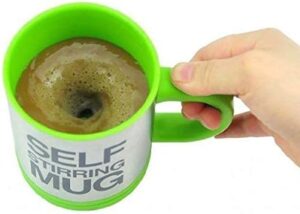 Automatic Electric Self Stirring Mug Coffee Mixing Drinking Cup Stainless Steel [MUF]-B083XVTFHB