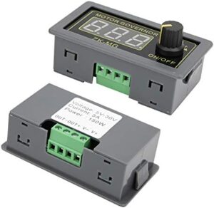 Fafeicy DC Motor Speed Controller PWM Motor Speed Regulator LED Light Dimmer Digital Display Encoder 5V 12V 24V-B08X1TRR9Z