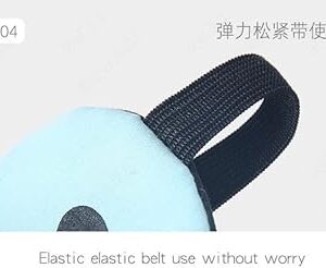 (1PC) (Without Ice Bag) (New Sleep Mask Eye Cover Sleeping Mask For Women Men Interesting Antifaz Concise Night Masks Stylish Blindfold) (K7-Navy)-B0C75P6QM6