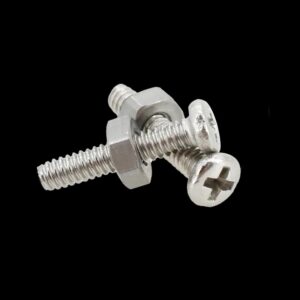 Stock Small Screws Stainless Steel Glasses Watch Screw Nuts Set Phillips Cross Round Head Motherboard PCB Bolts Kit 500Pcs (M1 500Pcs)-B0D1GV2KDG