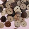 Colorful 30 pcs 17mm Wooden Sewing Buttons Wood Buttons Apparel Supplies Accessories 2-Holes Vivid (Color: 17 mm)-B0DYFCSKB8