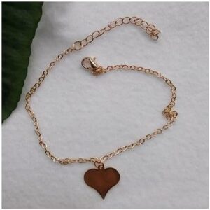 1Pcs Anklet Chain Adjustable Rust Resistant Alloy Women-Gold-B0D1JB9JY8